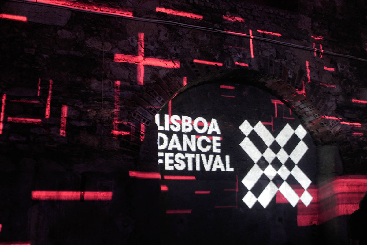 Lisboa Dance Festival Logo Projected